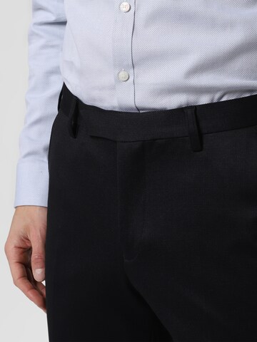 Finshley & Harding Regular Pleated Pants 'Mitch-J' in Black