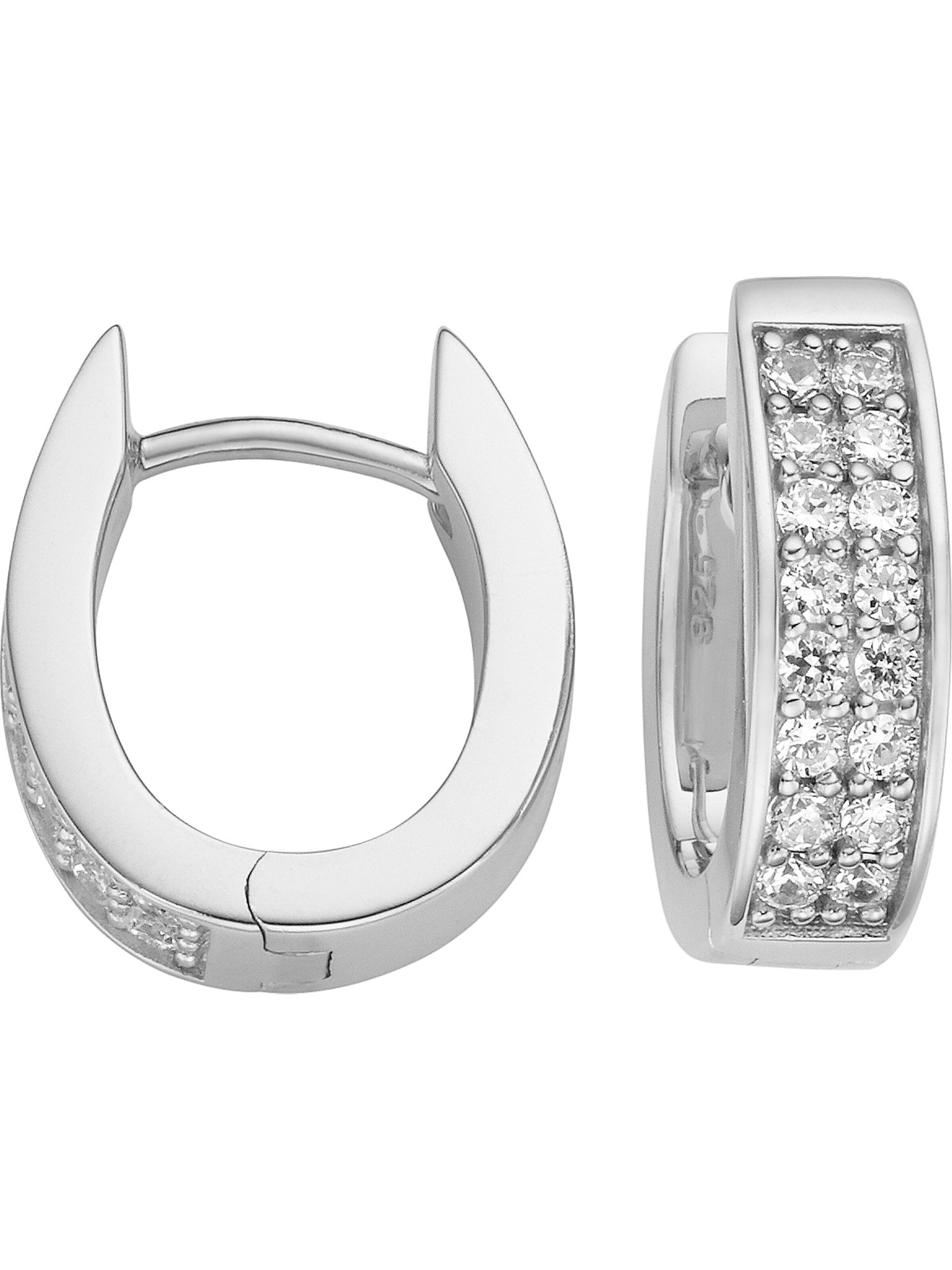 JETTE Creole in Silber: Vorderseite