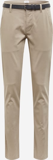 Pantaloni chino Lindbergh di colore beige scuro, Visualizzazione prodotti