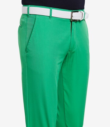 Meyer Hosen Regular Chino Pants 'Augusta' in Green