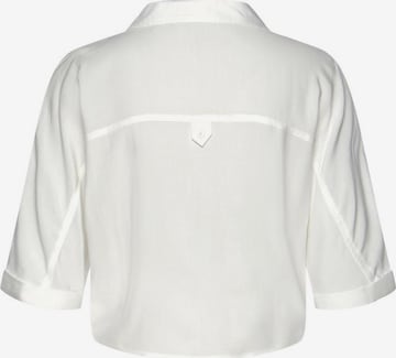 LASCANA - Blusa en blanco