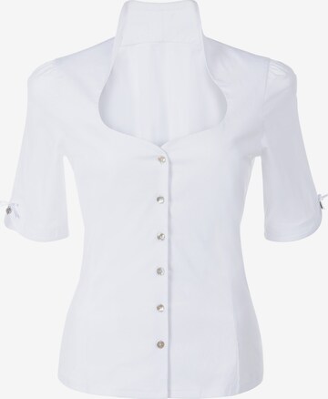 STOCKERPOINT Traditional Blouse in White: front
