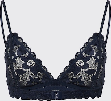 Samsøe Samsøe Triangle Bra 'Marilyn' in Blue