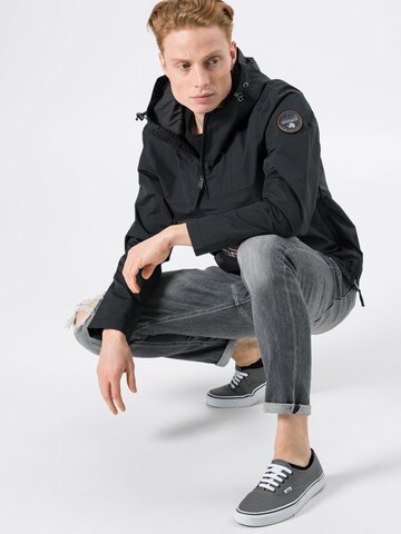 NAPAPIJRI Weatherproof jacket 'Rainforest' in Black