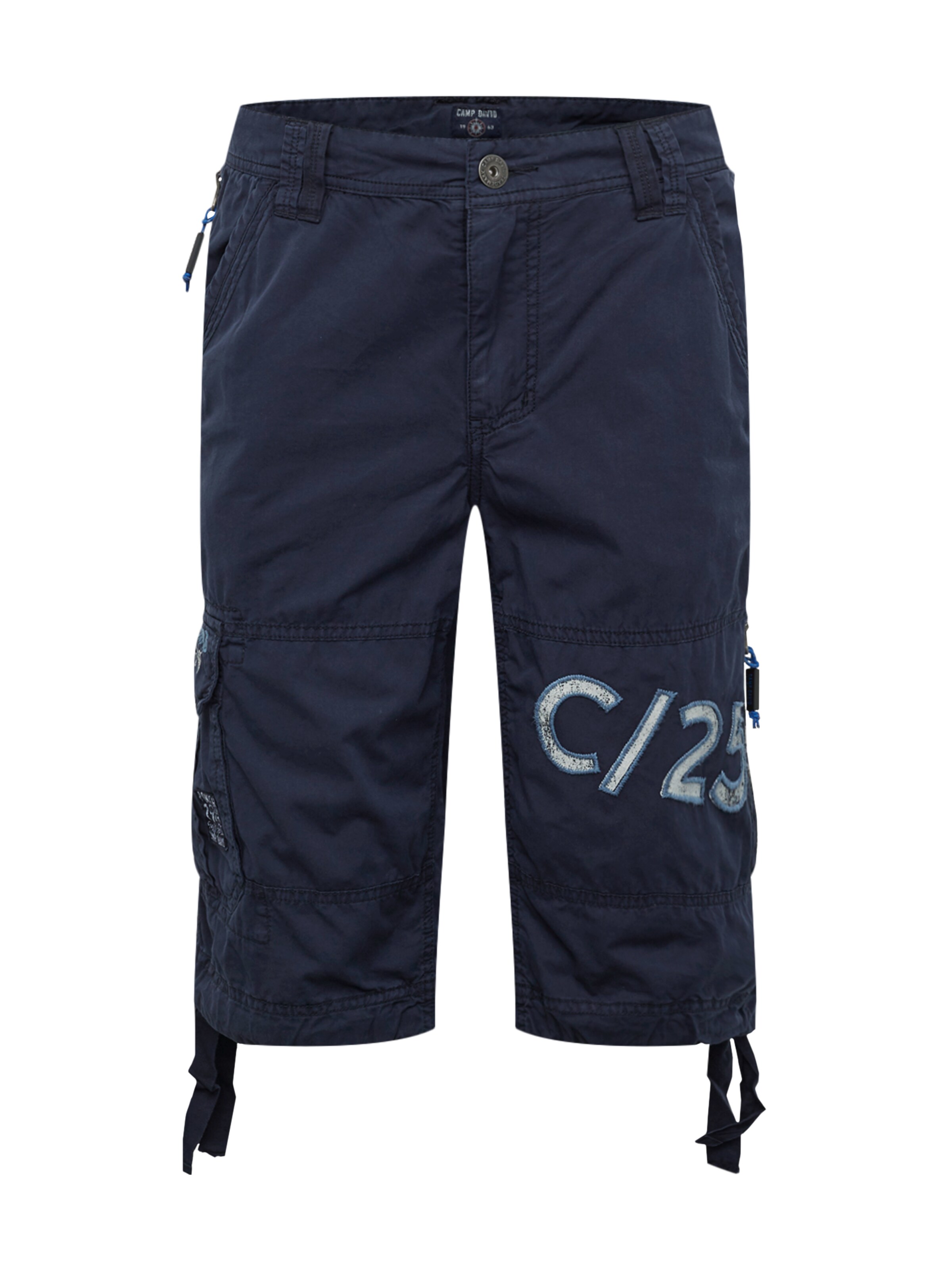 CAMP DAVID - Cargobroek 'skater' in de kleur Navy