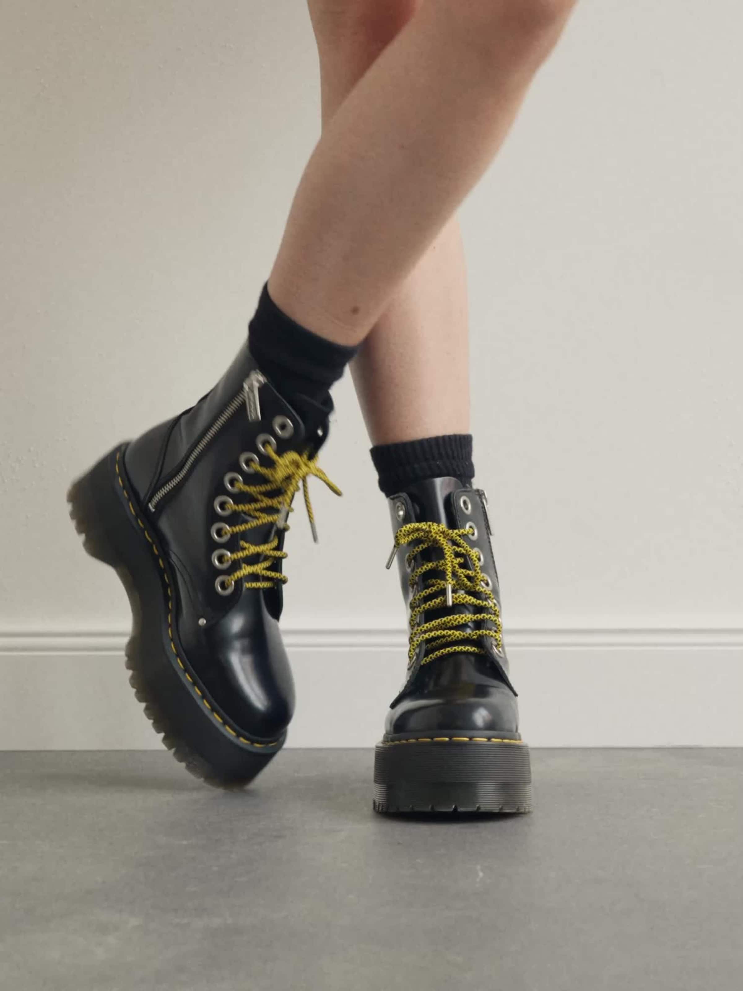 Martens Schnürstiefelette 'Max' in Schwarz ABOUT YOU