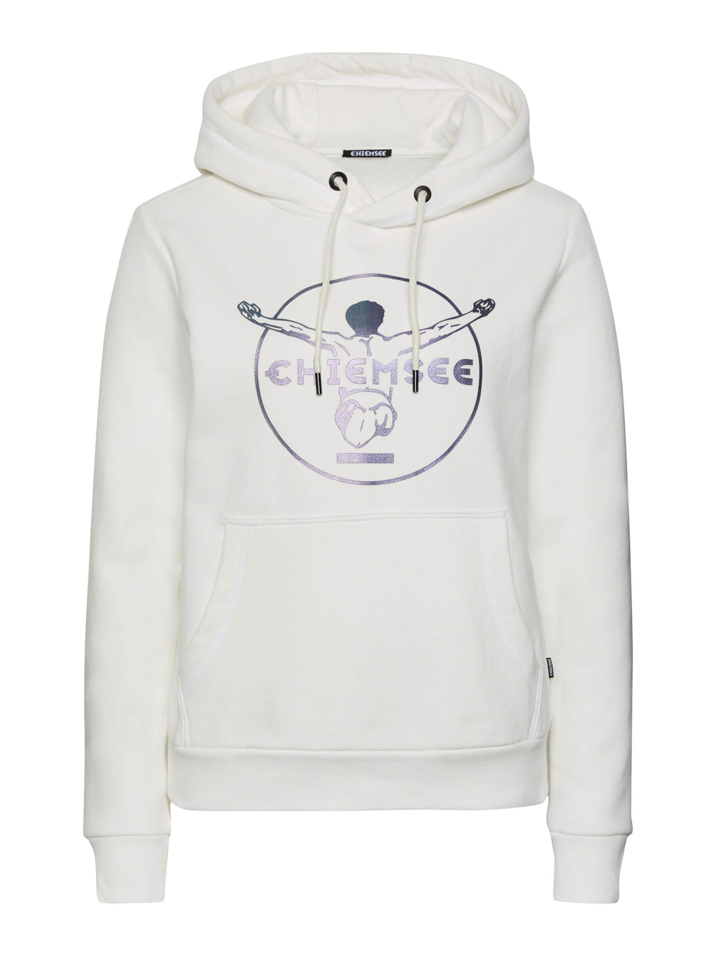CHIEMSEE Sweatshirt in White: front