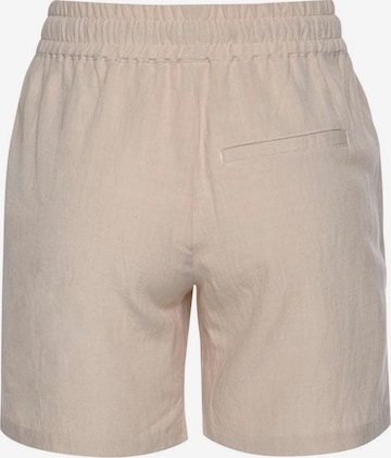 LASCANA Regular Pants in Brown