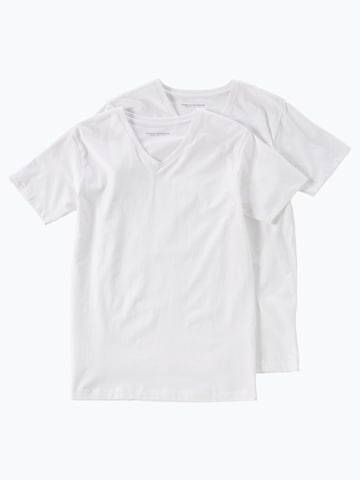 Finshley & Harding T-Shirt in Weiß: predná strana