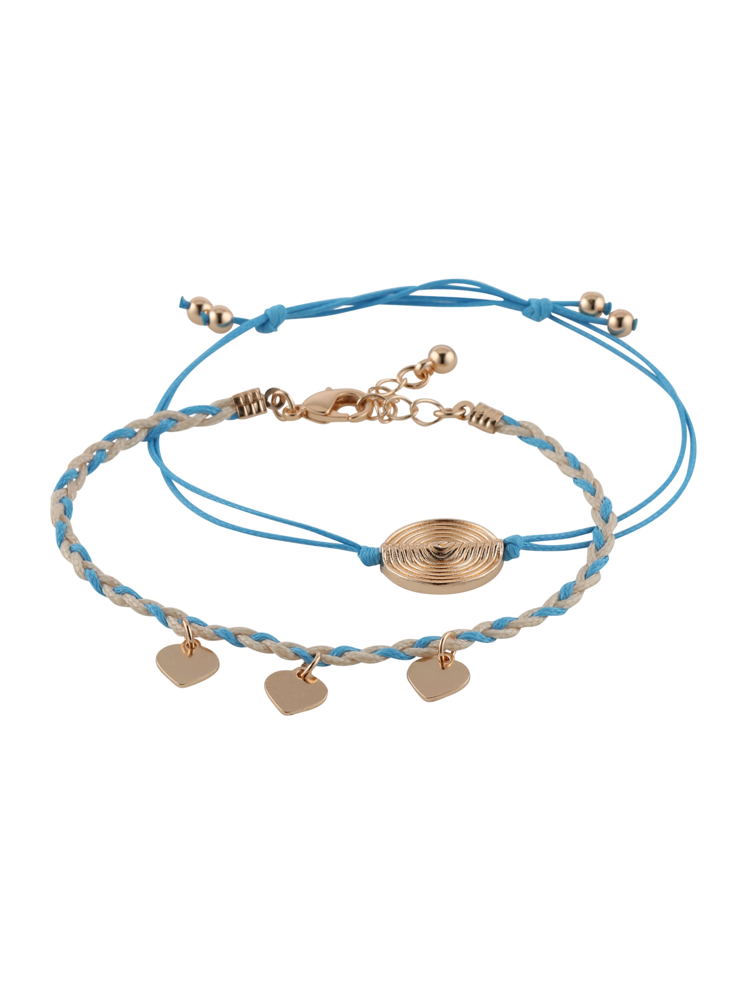 ABOUT YOU - Armband 'Leonie' in de kleur Blauw
