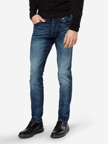 JACK & JONES Slimfit Farmer 'Glenn' - kék: elől