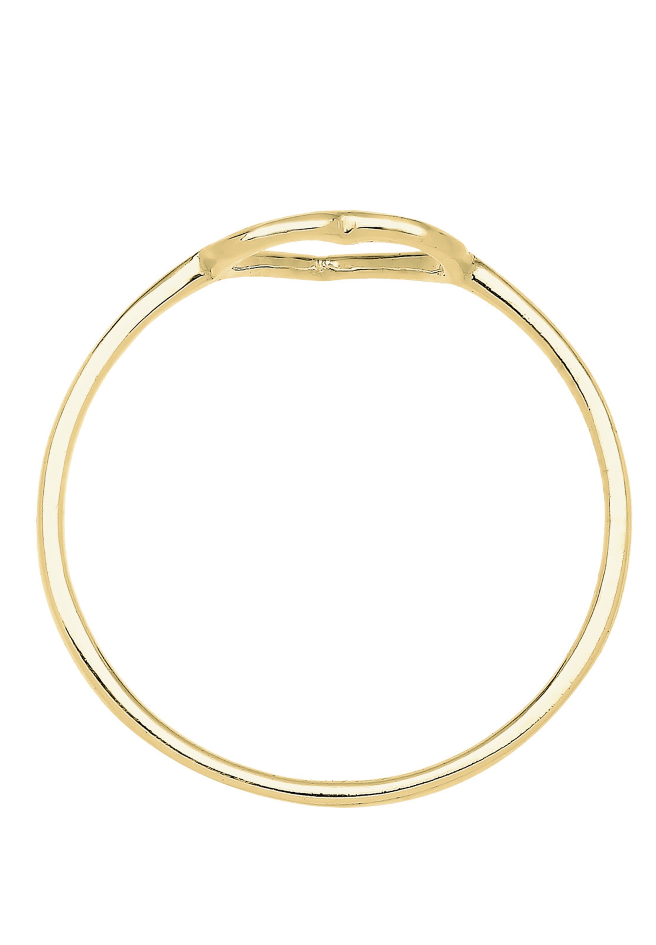 Bague 'Herz' ELLI PREMIUM en or