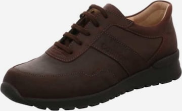 Finn Comfort Lace-Up Shoes in Brown: front