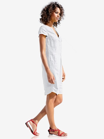 Robe-chemise heine en blanc