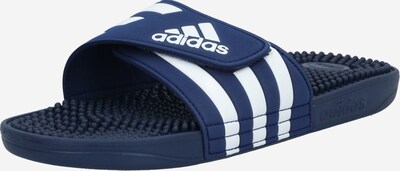 ADIDAS SPORTSWEAR Sapato aberto 'Adissage' em azul noturno / branco, Vista do produto