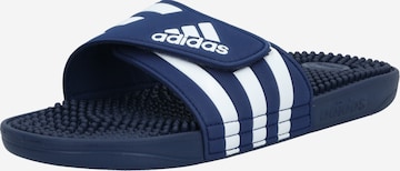 ADIDAS SPORTSWEAR Pantoletter 'Adissage' i blå: forside