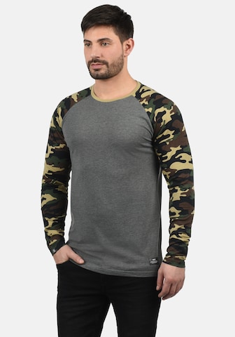 !Solid Sweatshirt 'Cajus' in Grey: front