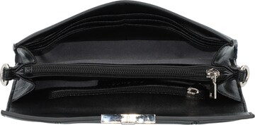 Seidenfelt Manufaktur Roros Clutch Tasche 23 cm in Schwarz