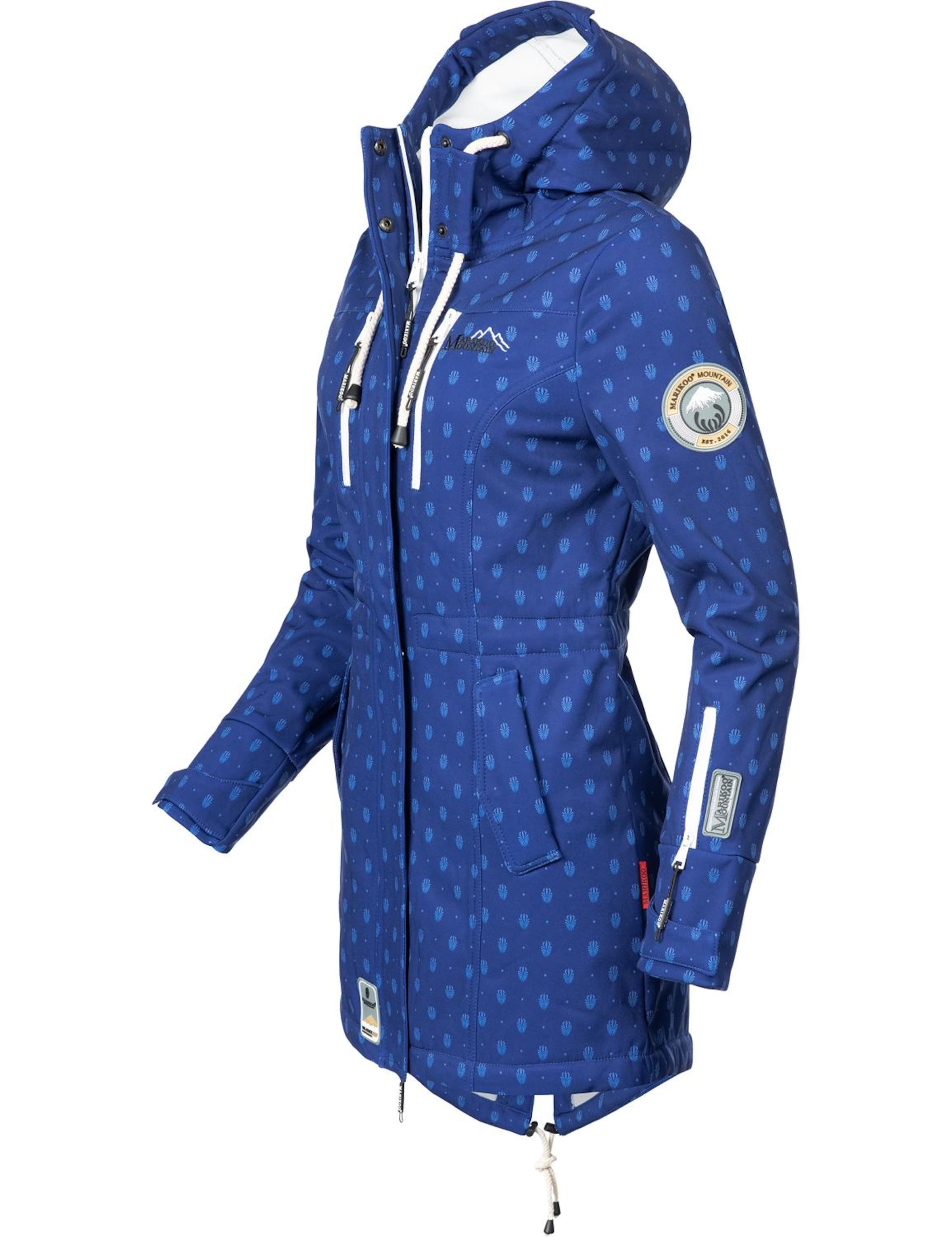 MARIKOO Raincoat 'Zimtzicke' in Blue