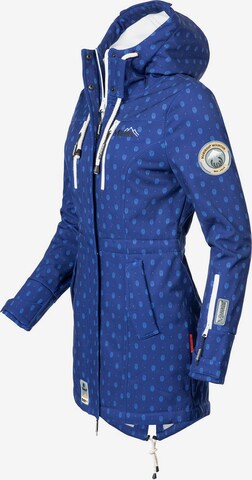 MARIKOO Raincoat 'Zimtzicke' in Blue