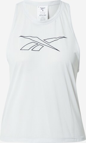 Reebok Sporttop 'ACTIVCHILL' in Wit: voorkant