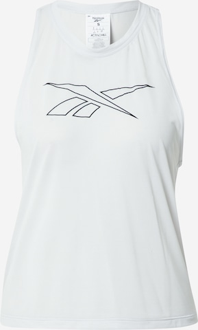Reebok Sports Top 'ACTIVCHILL' in White: front