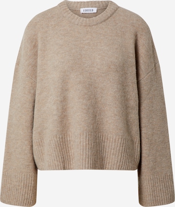 Pull-over 'Grace' EDITED en beige : devant