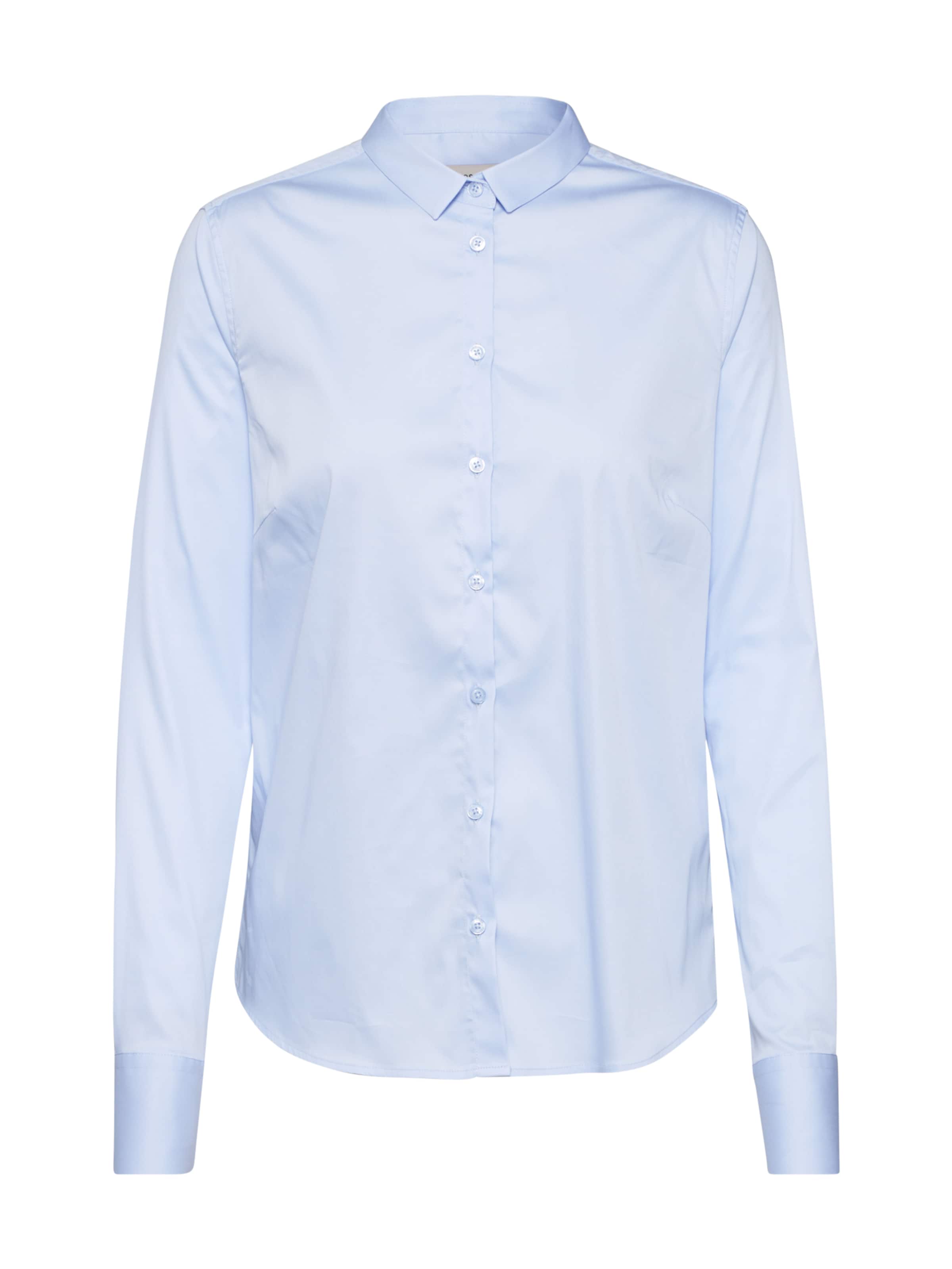 Abbigliamento fttNN MOS MOSH Camicia da donna Tilda Sustainable Shirt in Blu Chiaro 