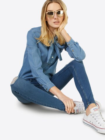 Noisy may Skinny Jeans in Blauw