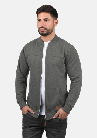 BLEND Zip-Up Hoodie 'Arco' in Grey