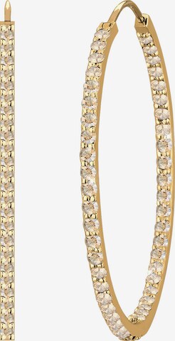 ELLI PREMIUM Earrings 'Kristall' in Gold