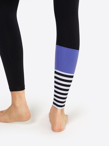 Hey Honey Skinny Workout Pants 'Surf Style' in Black