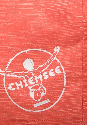 Shorts de bain CHIEMSEE en rouge