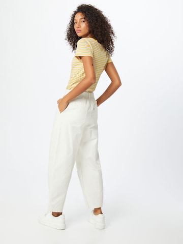 LEVI'S ® Loose fit Pleat-Front Pants 'Utility PLeated Balloon' in White