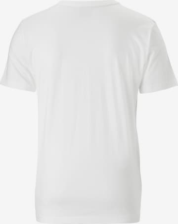 LOGOSHIRT T-Shirt 'Human Torch' in Weiß