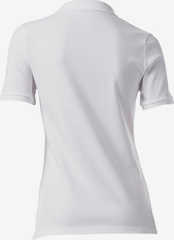 heine Pikee-Poloshirt in Weiß