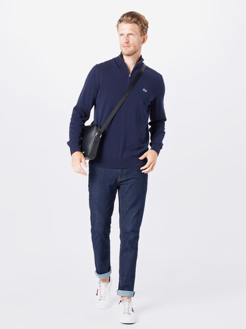 Coupe regular Pull-over LACOSTE en bleu