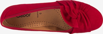 GABOR Ballet Flats in Red