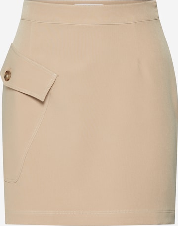 EDITED Skirt 'Hetty' in Beige: front