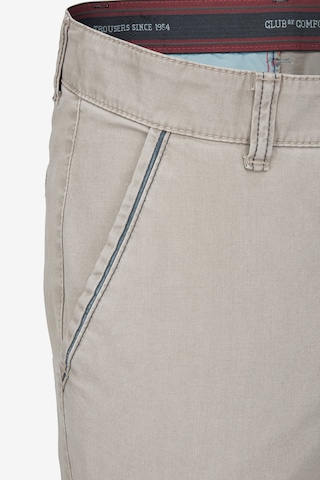 CLUB OF COMFORT Regular Chino Pants 'Garvey' in Beige