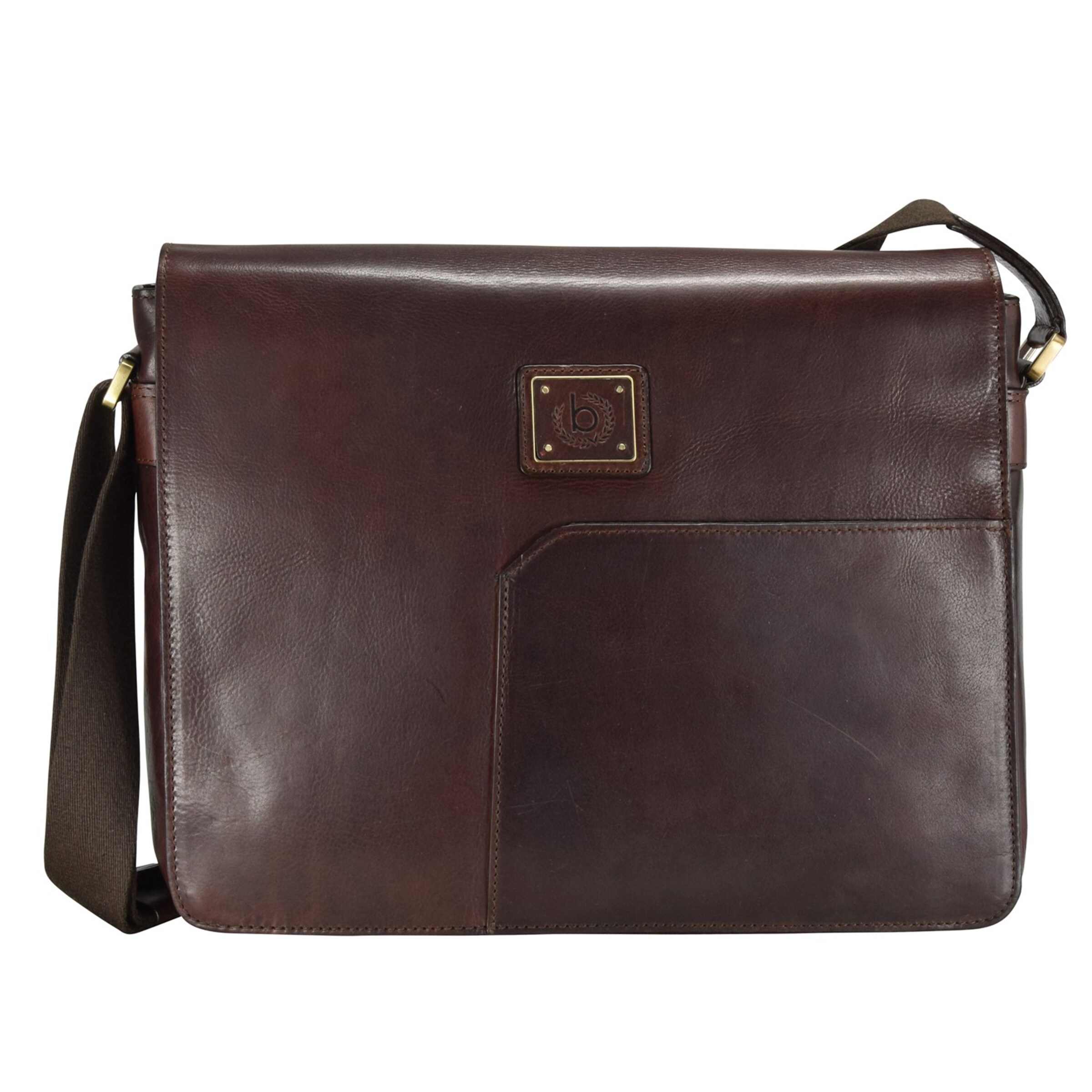 bugatti - Schoudertas 'Tocco' in de kleur Bruin