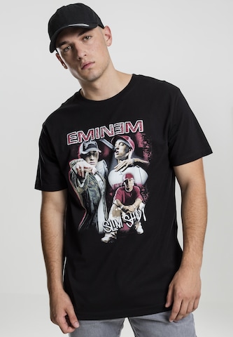 T-Shirt 'Eminem' Mister Tee en noir : devant