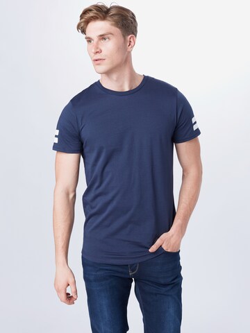 Maglietta 'Boro' di JACK & JONES in blu: frontale