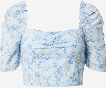 Camicia da donna di GLAMOROUS in blu: frontale