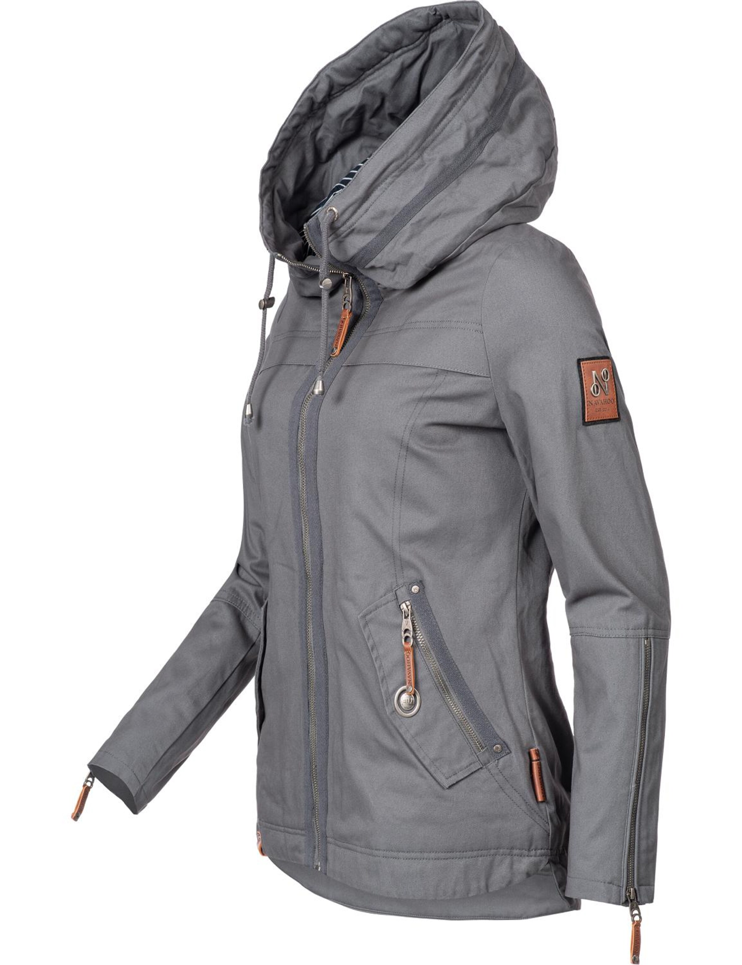 Giacca di mezza stagione 'Wekoo' di NAVAHOO in grigio