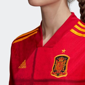 raudona ADIDAS SPORTSWEAR Triko 'FEF Spanien Home EM 2020'