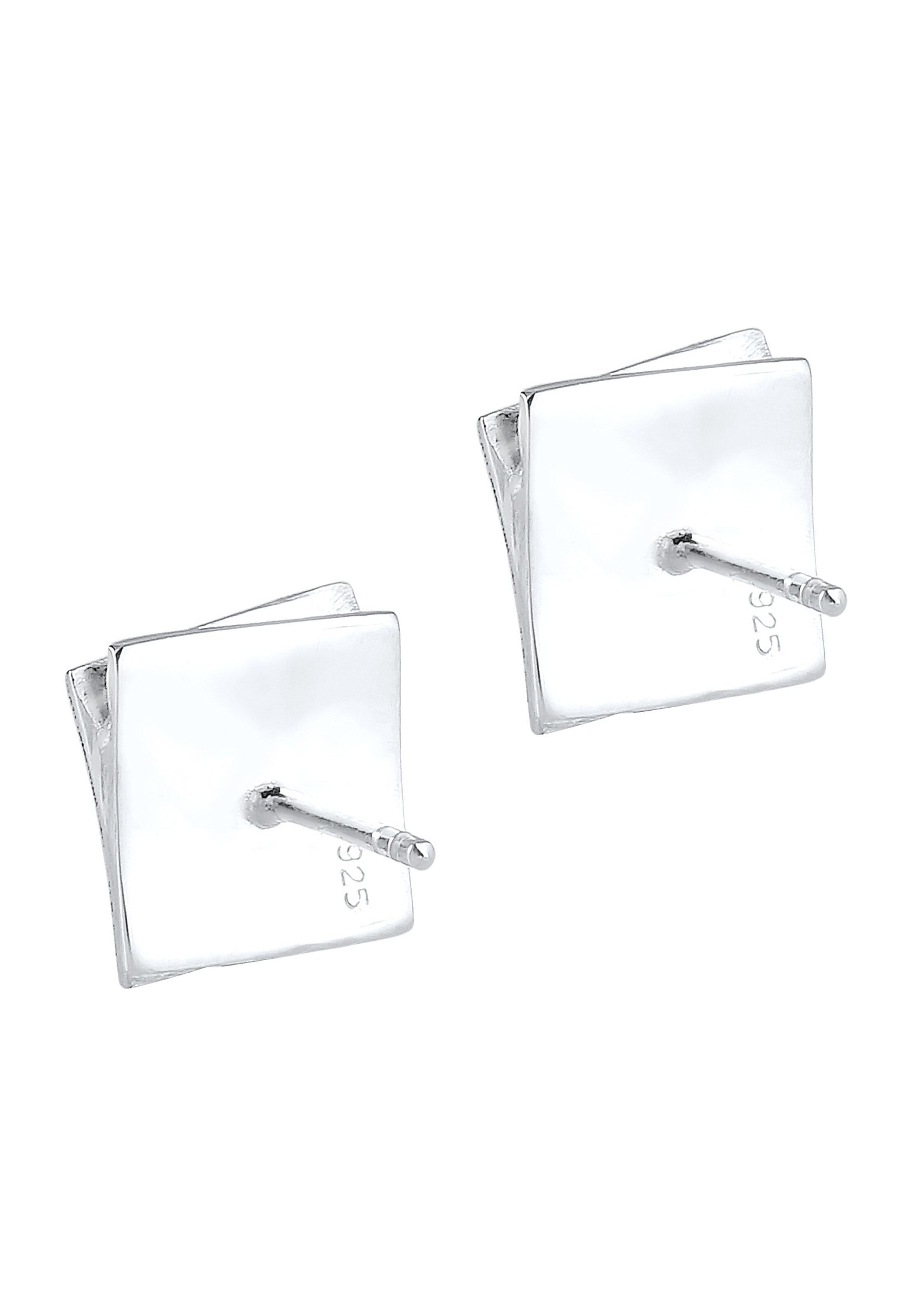 Nenalina Oorbellen 'Geo' in Zilver