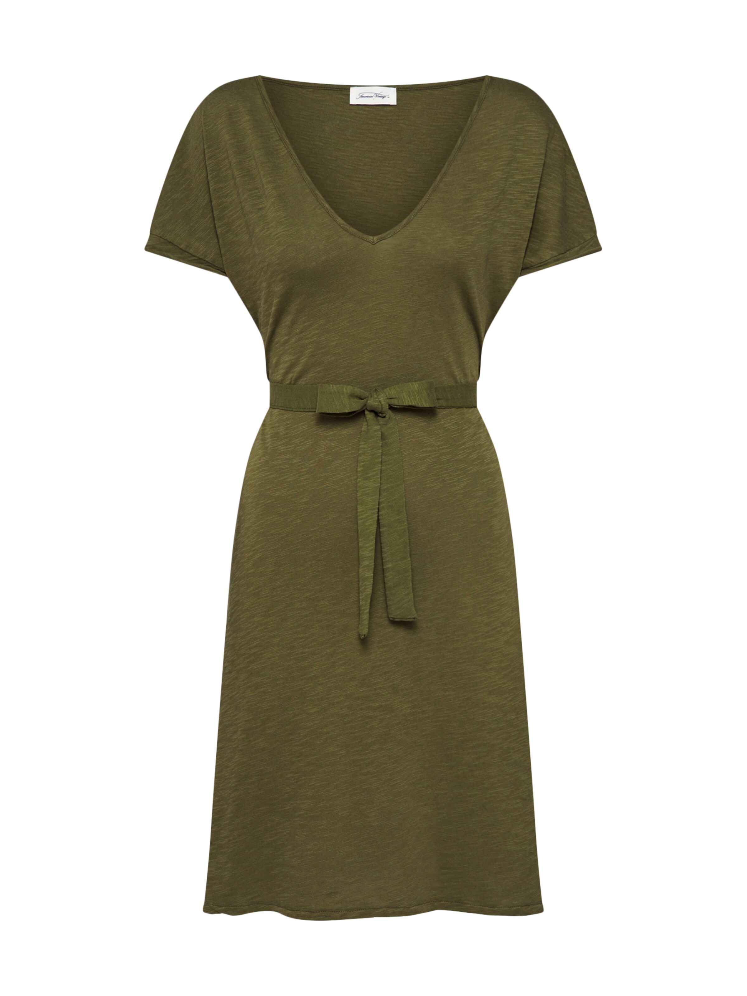 AMERICAN VINTAGE - Jurk in de kleur Donkergroen