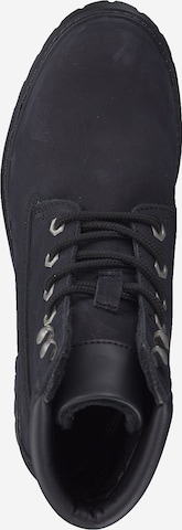 TAMARIS Lace-Up Ankle Boots in Black: top