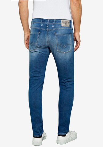 REPLAY Slimfit Jeans 'Anbass' i blå